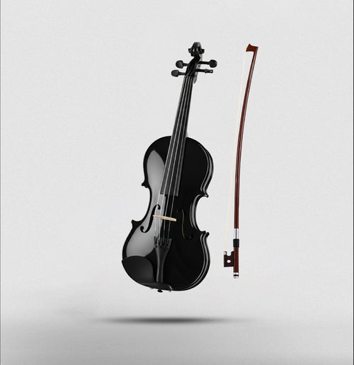 REVEL RVL-PVK-02 4/4 Classical (Modern) Violin  (Black)