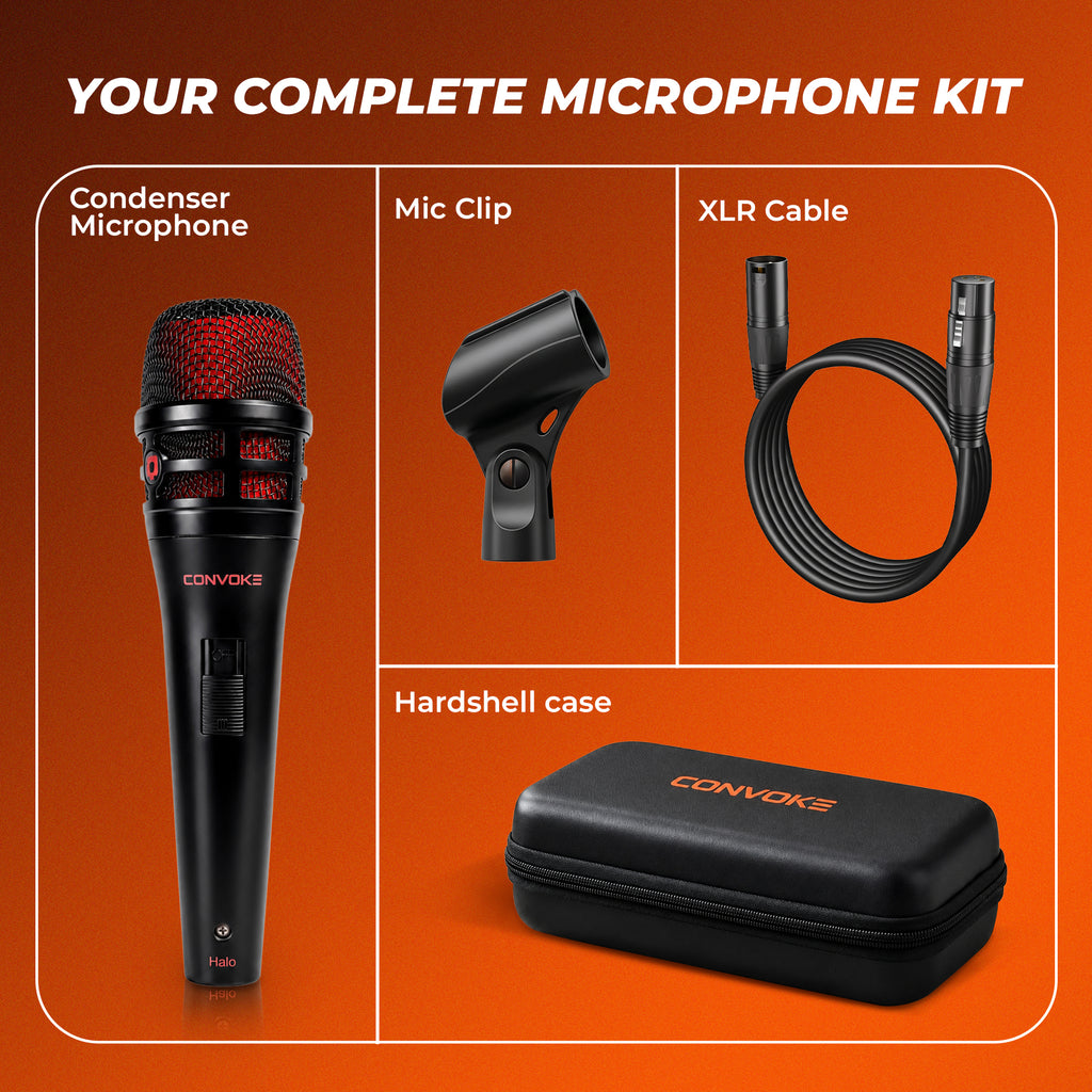 CONVOKE HALO Condenser Microphone