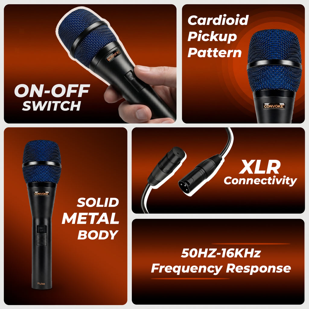 CONVOKE PULSE Dynamic Microphone