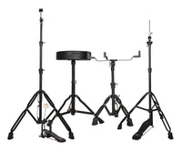 Arctic Cronos 5-Piece Acoustic Drum Kit (Blue) with Cymbals, Sticks & Throne