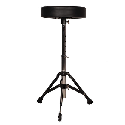 Arctic Cosmos 5-Piece Complete Acoustic Drum Kit (Red) - Full Set with Hardware & Throne