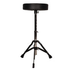 Arctic Cronos 5-Piece Acoustic Drum Kit (Black) with Cymbals, Sticks & Hardware