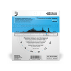 D'Addario Corrosion Barrier Sleeve for guitar strings, packaged in a white and blue cardboard sleeve with product specifications and a frequency graph.