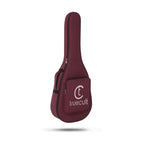 True Cult Acoustic Guitar Bag for 38-42" Guitar | Padded, Adjustable, Travel Gig Case | Wine Red