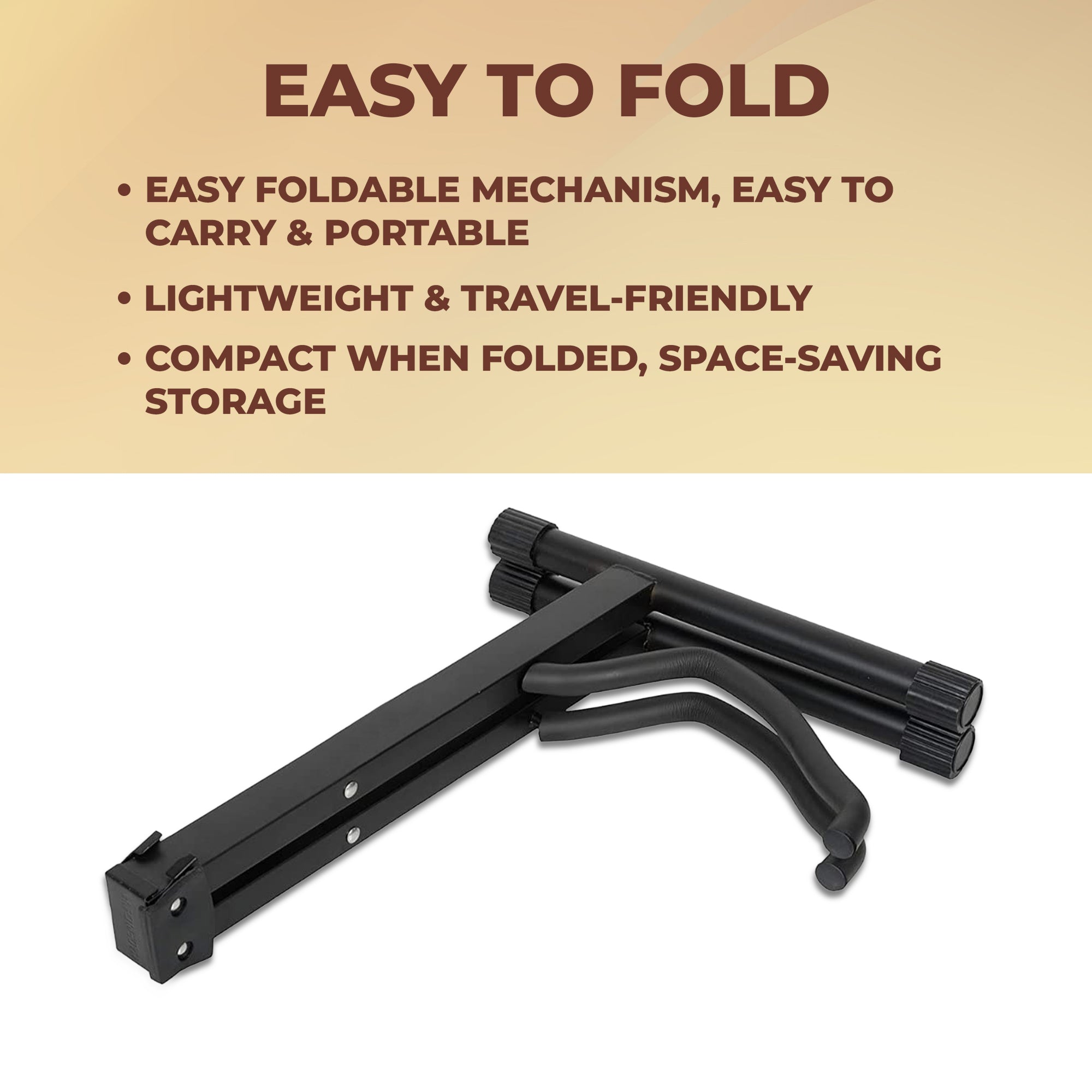 Arctic Universal Foldable A-Frame Guitar Stand | AR-GS-01