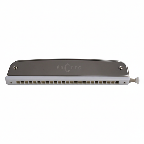 ARCTIC C Scale 24-Hole Chromatic Scale Changer Harmonica with Case – Premium Mouth Organ