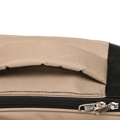 True Cult Acoustic Guitar Bag for 38-42" Guitar | Padded, Waterproof, Lightweight Travel Gig Case | Cream