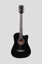 Revel 38 inch Acoustic Guitar with Bags & Picks - Blue Glossy Finish