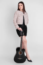Revel 38 inch Acoustic Guitar with Bags & Picks - Black Glossy Finish