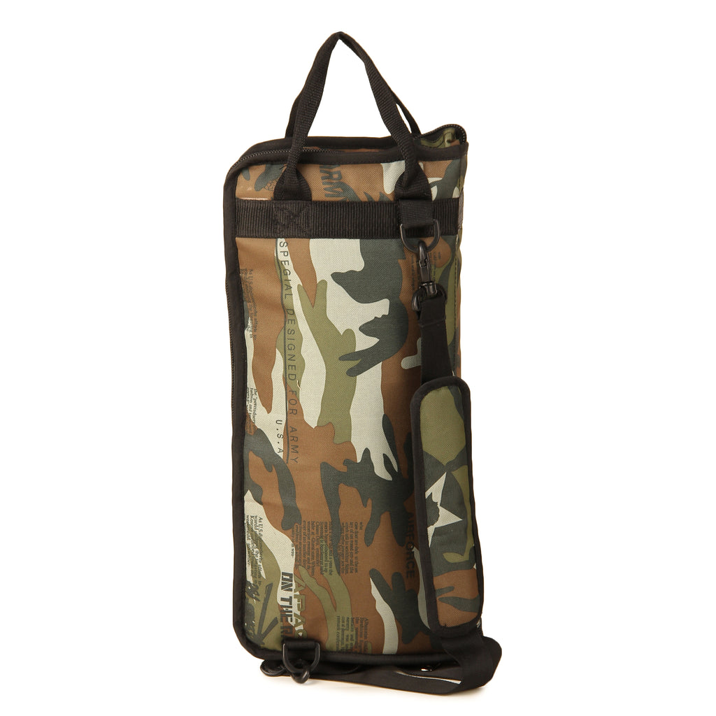 True Cult Drumsticks Bag - Army Color – Fits 5A, 5B, 7A, 2B sticks and accessories.