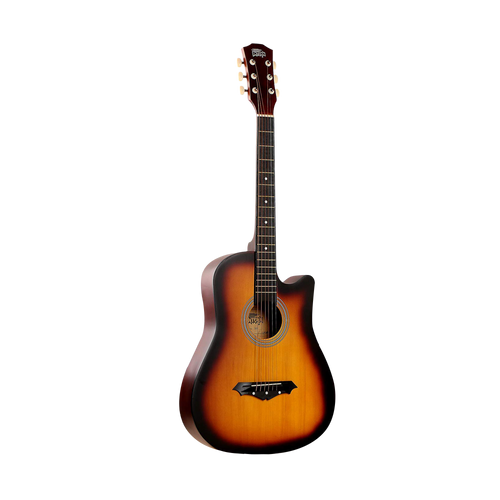Intern INT-38C-SB | 38" Acoustic Guitar Kit - Sunbrust Matte Finish