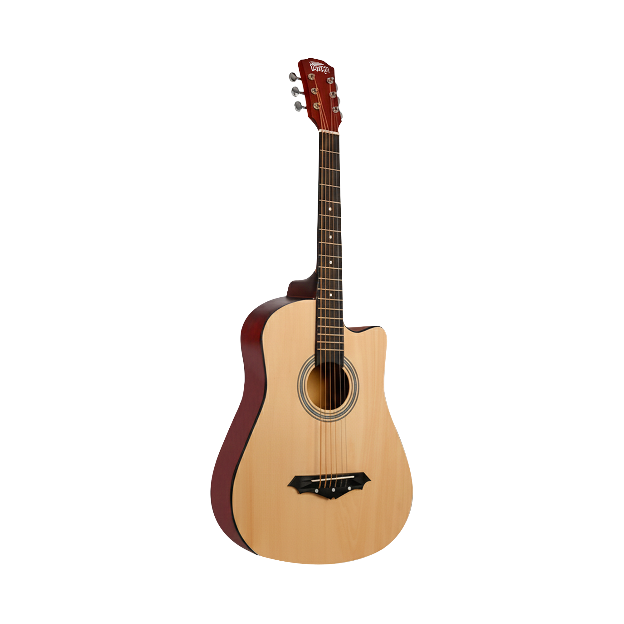 Intern INT-38C-NT | 38" Acoustic Guitar Kit - Natural Matte Finish