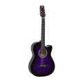 Intern INT-38C-VTS | 38" Acoustic Guitar Kit - Violet Matte Finish