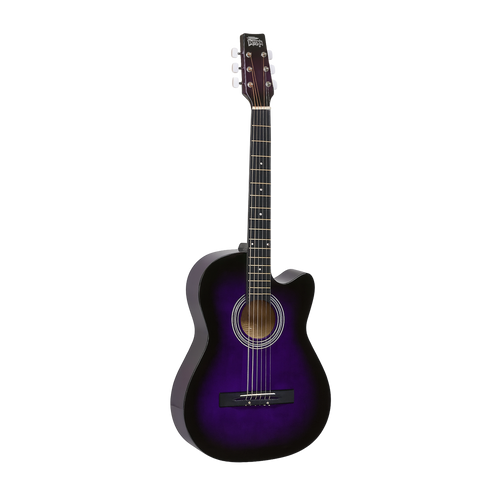 Intern INT-38C-VTS | 38" Acoustic Guitar Kit - Violet Matte Finish