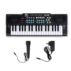 Intern 37-Key Mini Keyboard Piano with Microphone and Power Adapter