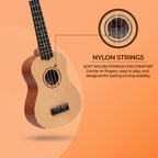 Intern 21 Inch Soprano Ukulele with Carry Bag
