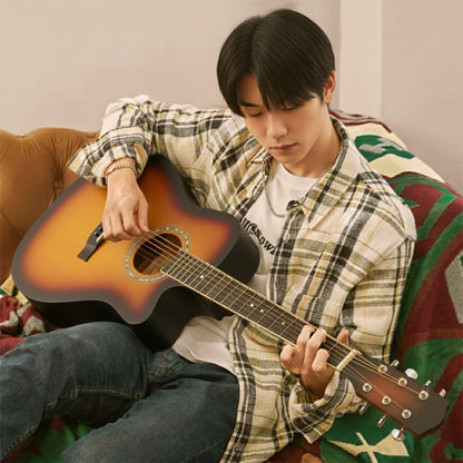 Intern INT-38C | 38" Acoustic Guitar Kit - Sunbrust Matte Finish