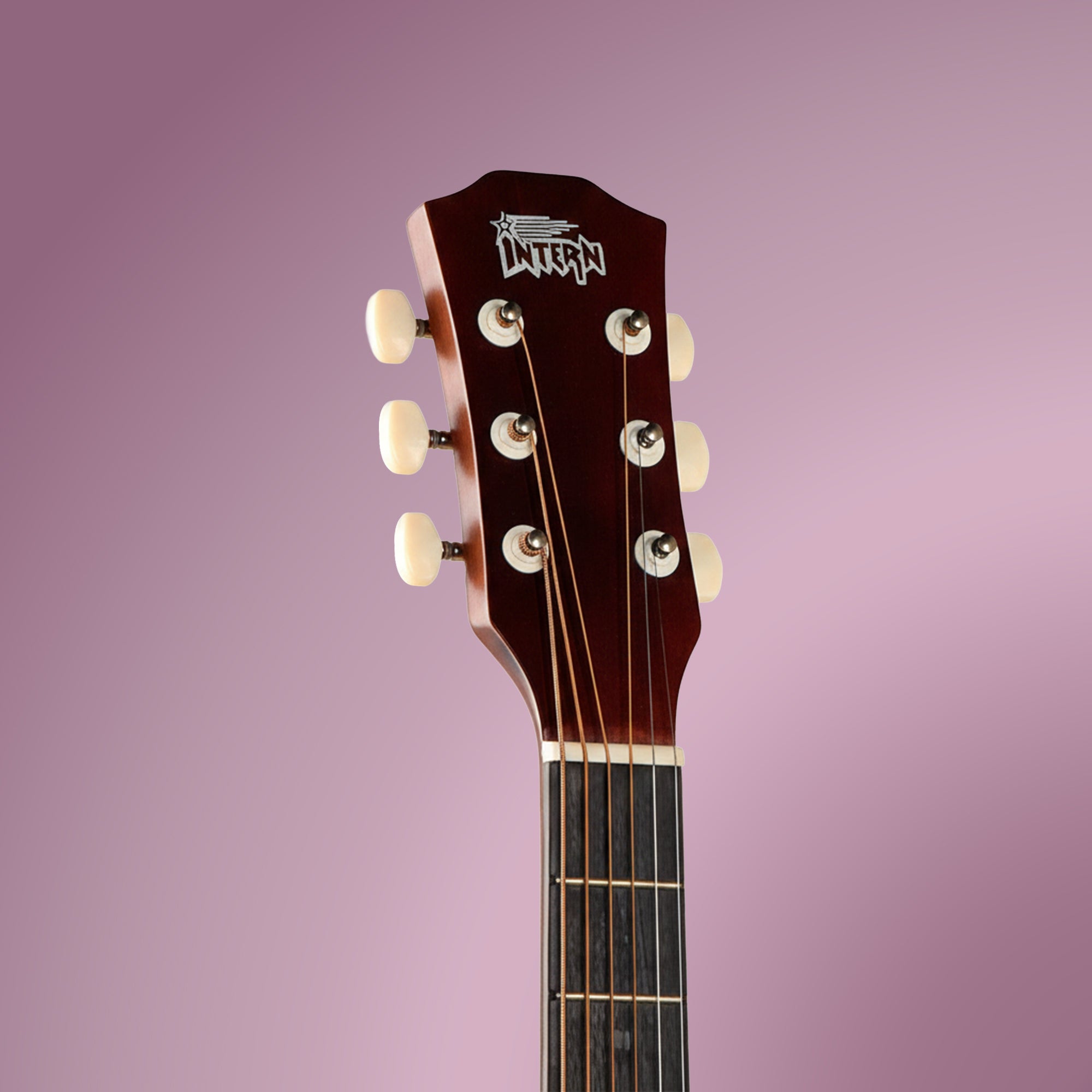 Intern INT-38C-SB | 38" Acoustic Guitar Kit - Sunbrust Matte Finish