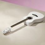 Intern INT-38C-WH | 38" Acoustic Guitar Kit - White Matte Finish