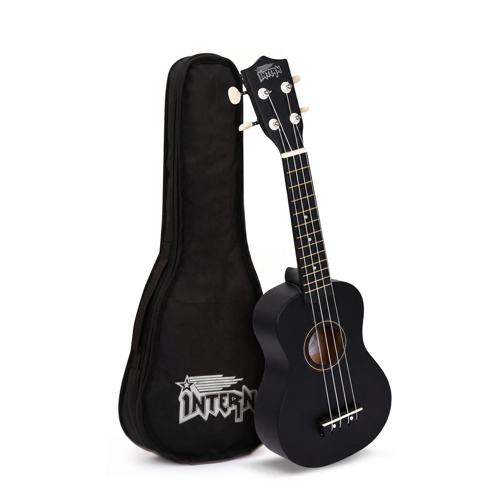 Intern 21 Inch Soprano Ukulele with Bag