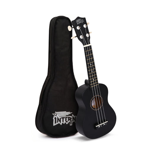 Intern 21 Inch Soprano Ukulele with Bag