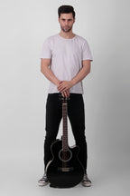 INTERN 40" Cutaway Acoustic Guitar – Equalizer, Pickup & Accessories | Black