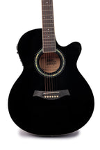 INTERN 40" Cutaway Acoustic Guitar – Equalizer, Pickup & Accessories | Black