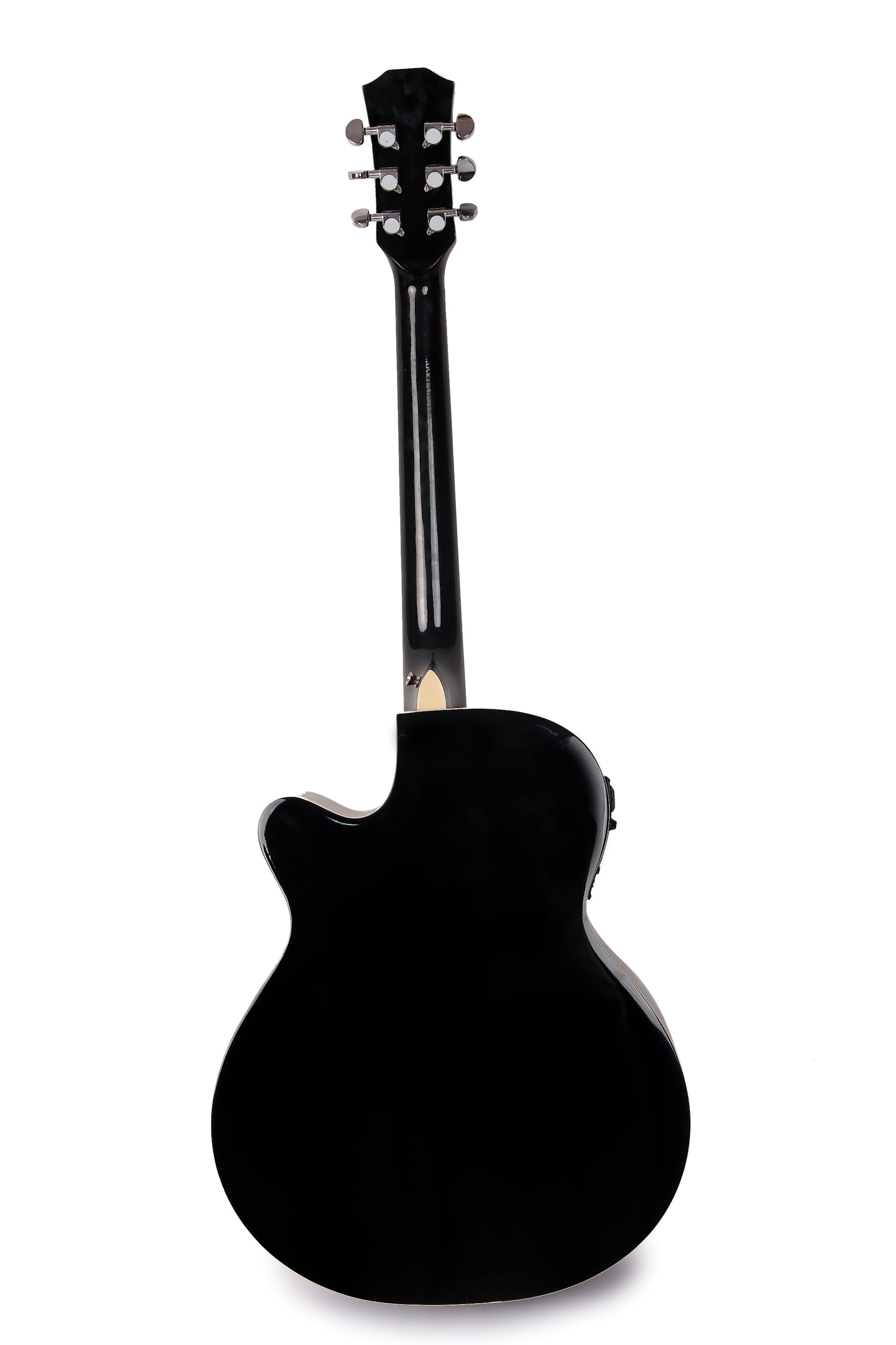 Intern 41 inch Acoustic Guitar with Picks - Black