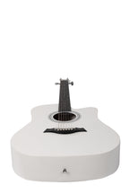 Intern 41 Inch Acoustic Guitar Set – White