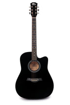 Intern 41 Inch Acoustic Guitar Set – Black