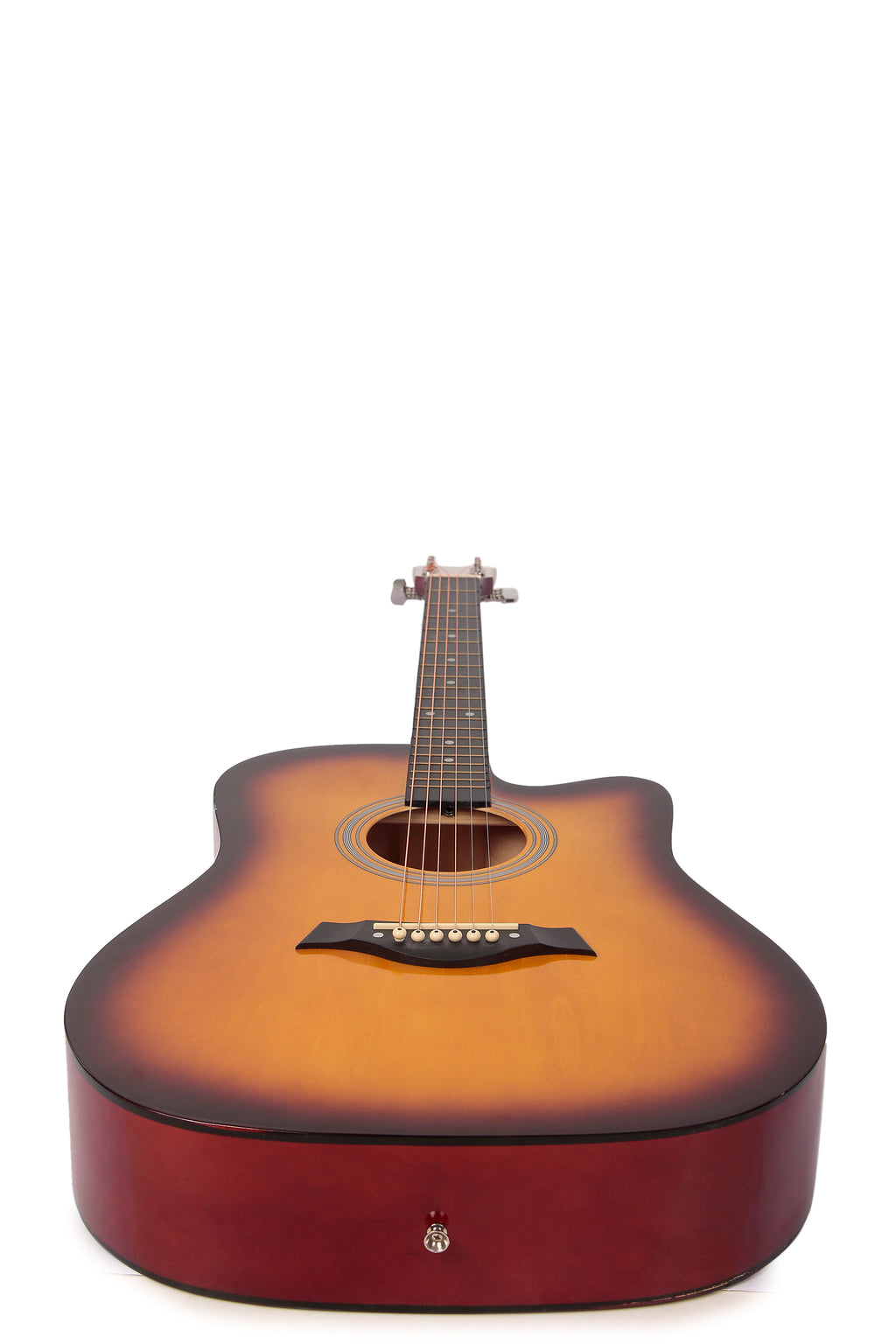 Intern 41 Inch Acoustic Guitar Set - Sunbrust