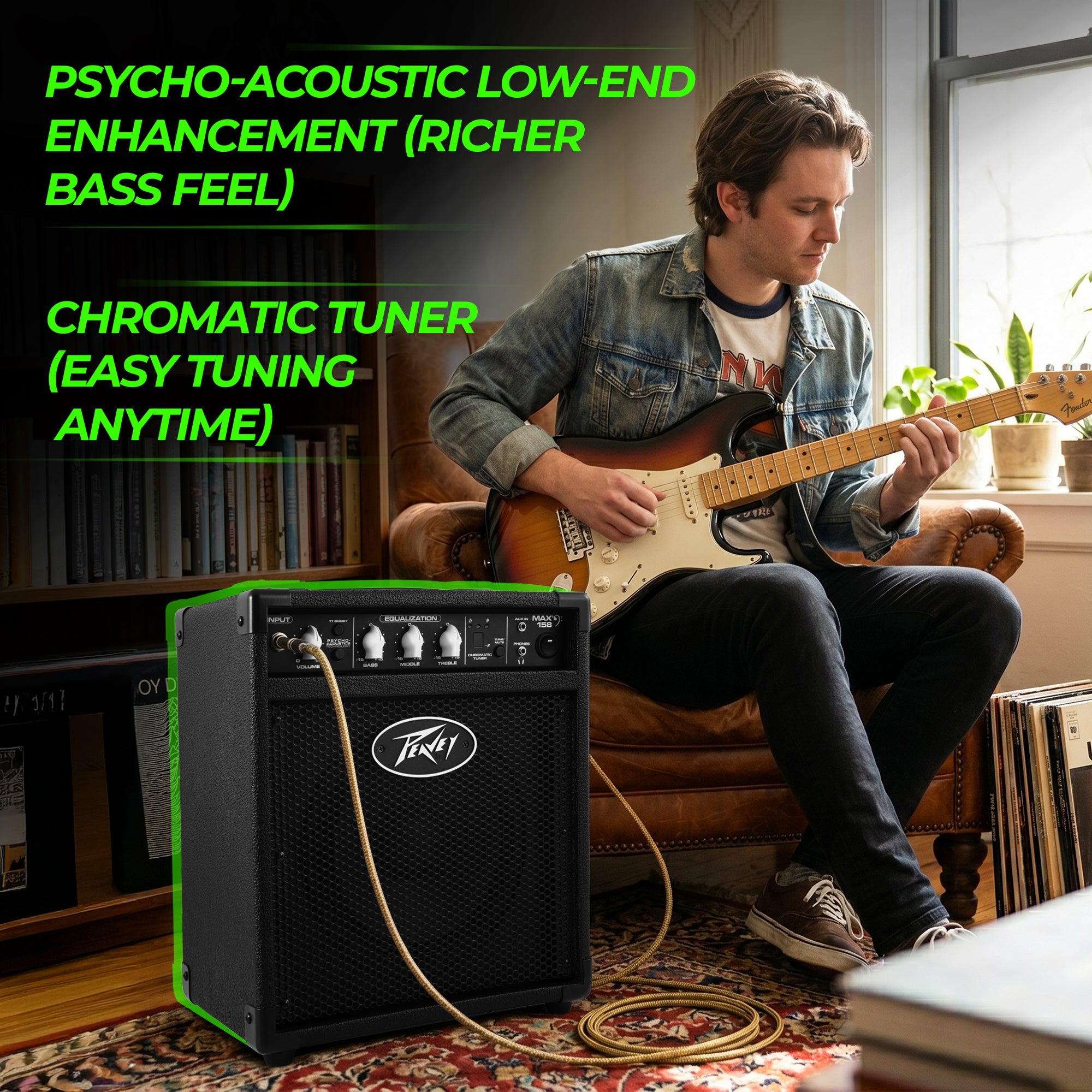 Peavey MAX® 158 20-Watt Bass Amp Combo