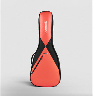 True Cult Padded Electric Guitar Bag – Orange | Fits Yamaha, Fender, Ibanez, Cort, ESP, Epiphone, Kadence & More