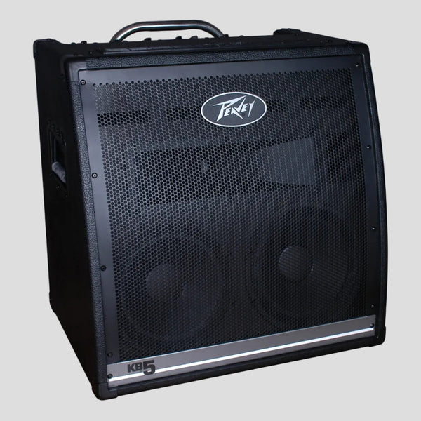 Peavey KB5 keyboard amplifier on a white background
