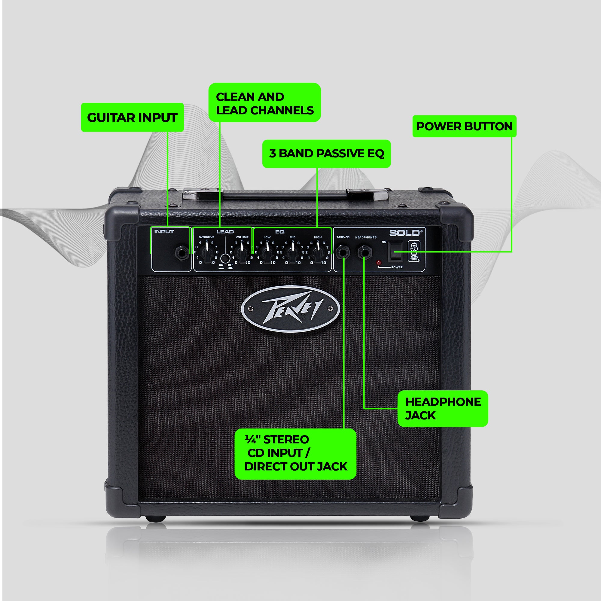 Peavey Solo® Guitar Amp Guitar Combo Amp