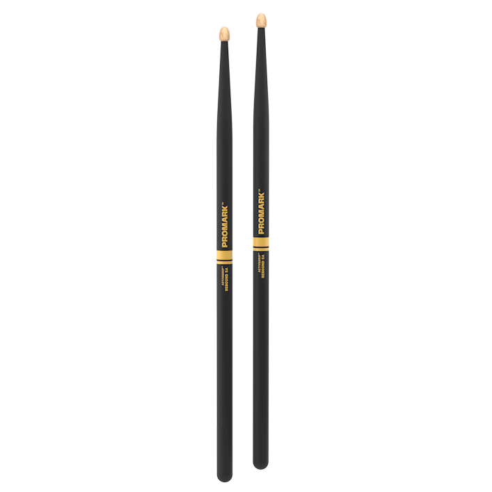 ProMark R5AAG Rebound 5A ActiveGrip Hickory Drumstick - Acorn Tip