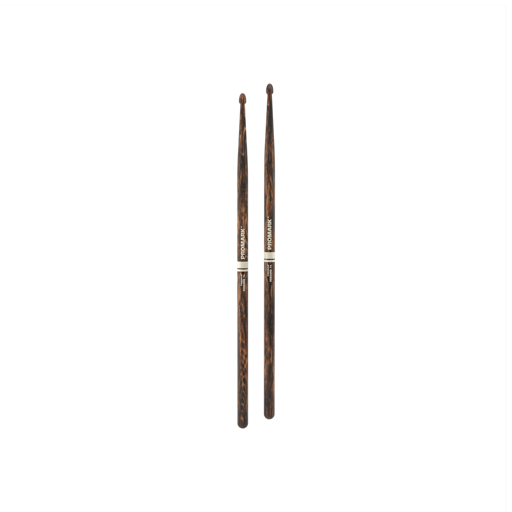ProMark R7AFG Rebound 7A FireGrain Hickory Drumstick - Acorn Tip