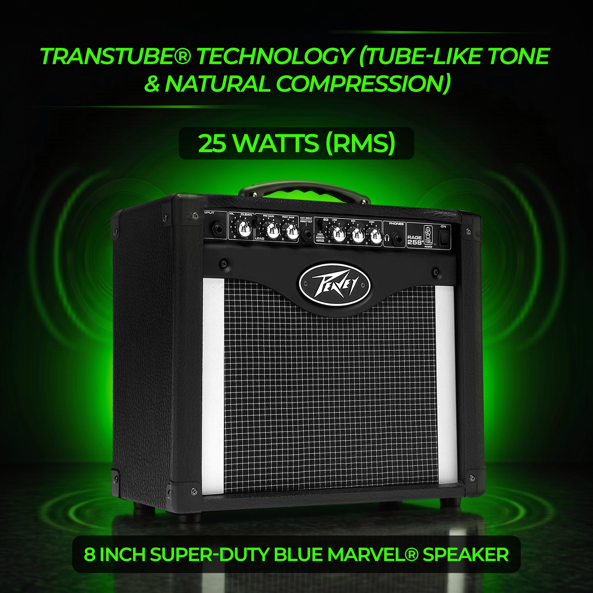 Peavey Rage® 258 Guitar Combo Amp