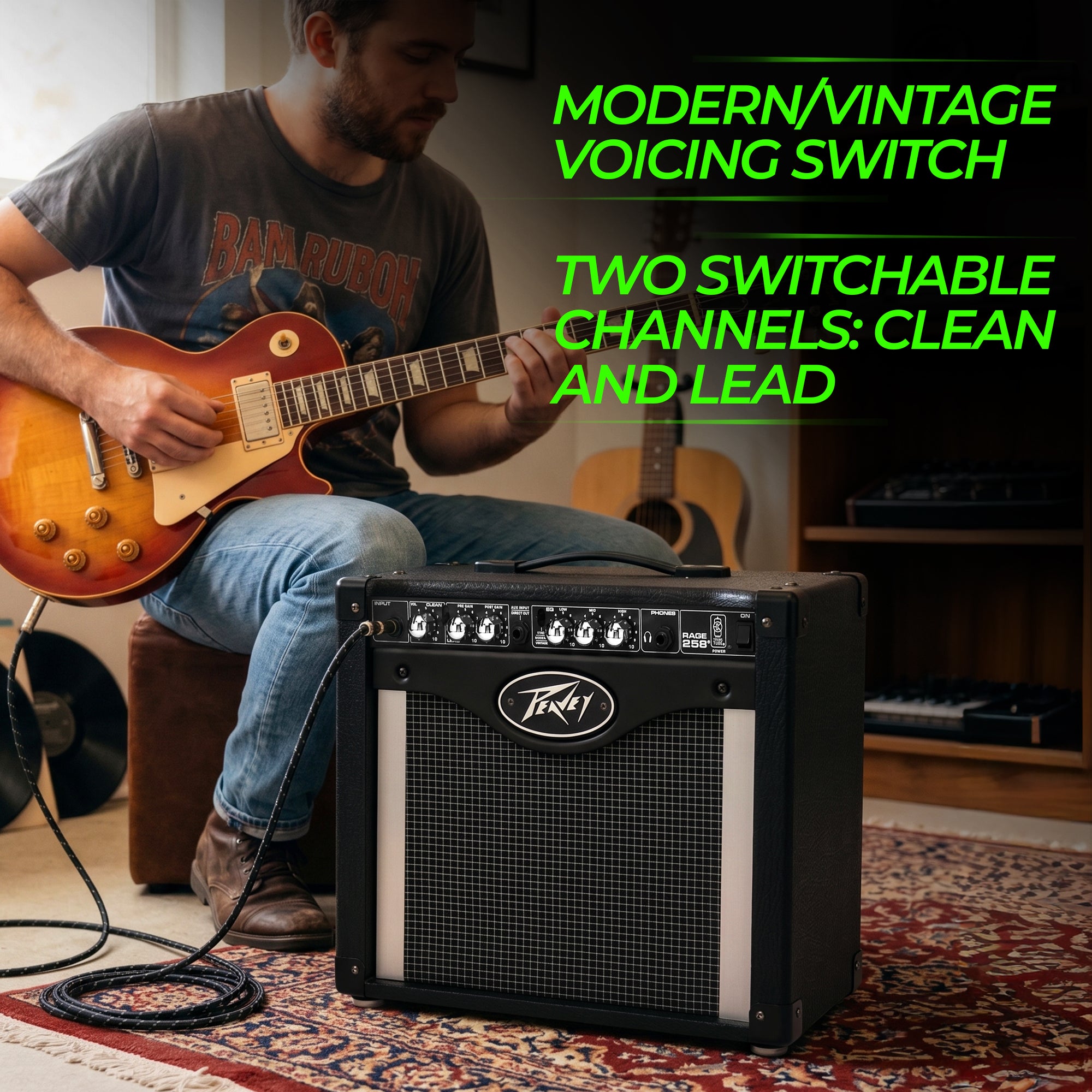 Peavey Rage® 258 Guitar Combo Amp