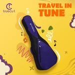 True Cult Padded Electric Guitar Bag – Violet | Fits Yamaha, Fender, Ibanez, Cort, ESP, Epiphone, Kadence & More