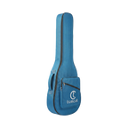 True Cult Padded Acoustic Guitar Bag – T-Blue | Fits Yamaha, Fender, Ibanez, Cort, ESP, Epiphone, Kadence & More