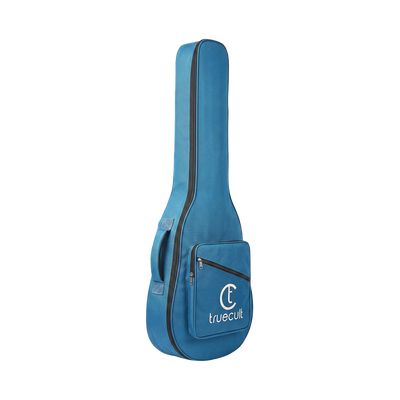 True Cult Padded Acoustic Guitar Bag – T-Blue | Fits Yamaha, Fender, Ibanez, Cort, ESP, Epiphone, Kadence & More