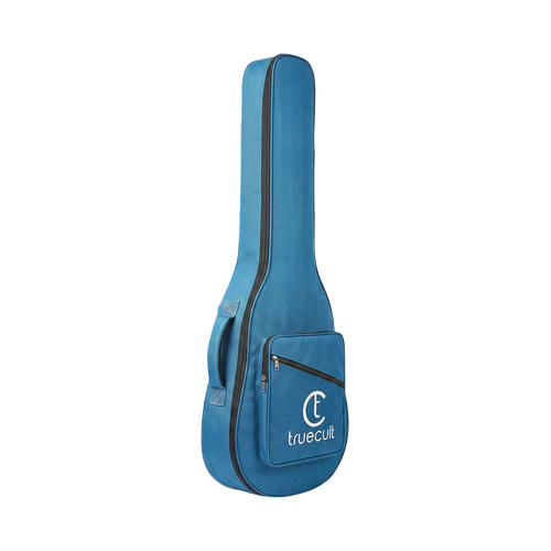 True Cult Padded Acoustic Guitar Bag – T-Blue | Fits Yamaha, Fender, Ibanez, Cort, ESP, Epiphone, Kadence & More