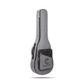 True Cult Padded Acoustic Guitar Case - Light Grey | Compatible with Yamaha, Fender, Ibanez, Cort, ESP, Epiphone, Kadence & More