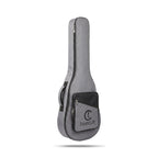True Cult Padded Acoustic Guitar Case - Light Grey | Compatible with Yamaha, Fender, Ibanez, Cort, ESP, Epiphone, Kadence & More