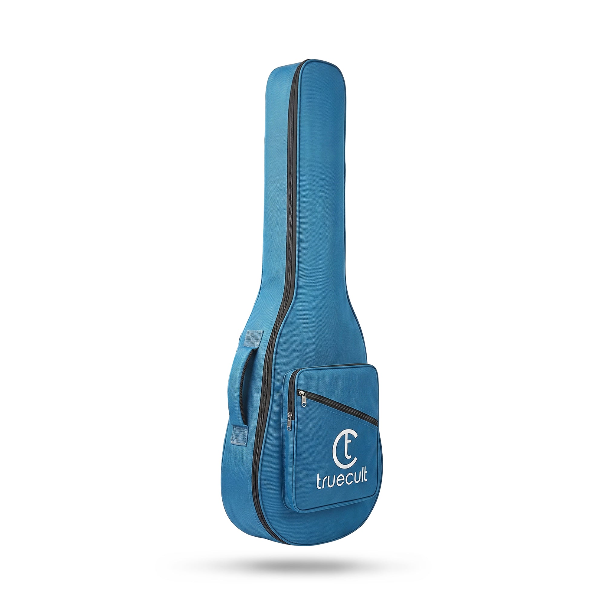 True Cult Padded Acoustic Guitar Bag – T-Blue | Fits Yamaha, Fender, Ibanez, Cort, ESP, Epiphone, Kadence & More