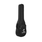 True Cult Padded Acoustic Guitar Case - Black | Compatible with Yamaha, Fender, Ibanez, Cort, ESP, Epiphone, Kadence & More