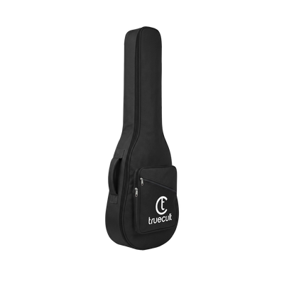 True Cult Padded Acoustic Guitar Case - Black | Compatible with Yamaha, Fender, Ibanez, Cort, ESP, Epiphone, Kadence & More