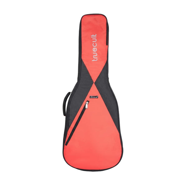 True Cult Padded Electric Guitar Bag – Orange | Fits Yamaha, Fender, Ibanez, Cort, ESP, Epiphone, Kadence