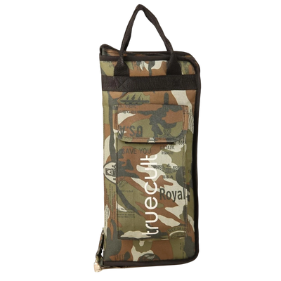 True Cult Drumsticks Bag - Army Color – Fits 5A, 5B, 7A, 2B sticks and accessories.